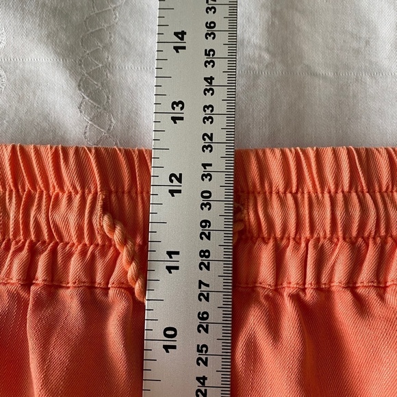 Saks Fifth Avenue Women's Coral Peach Boho Cover-up Shorts Size X-large - Picture 9 of 11